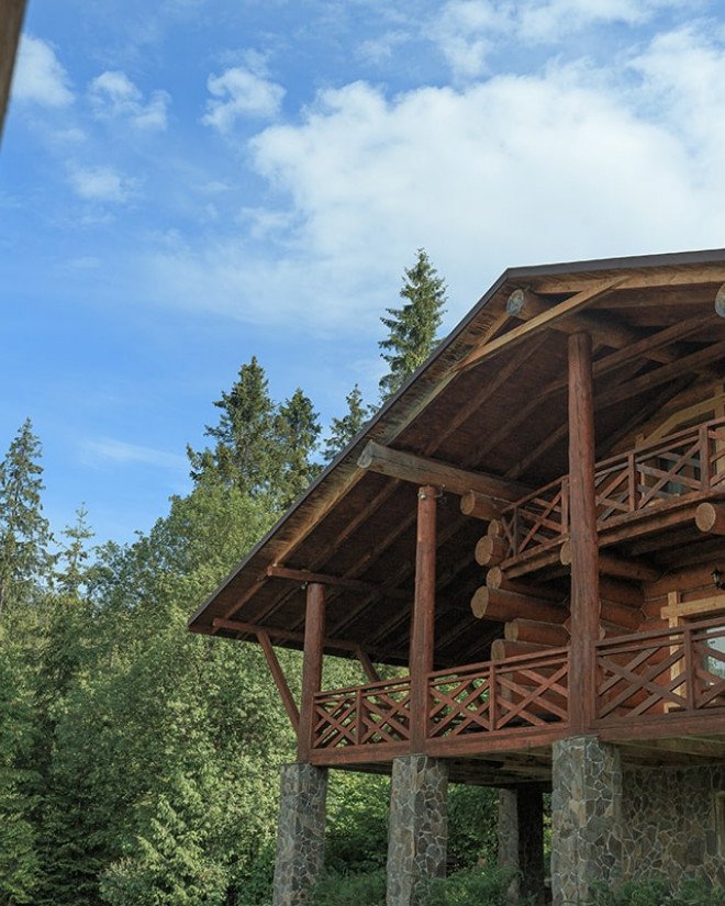 Коттедж с кухней Вилла Family