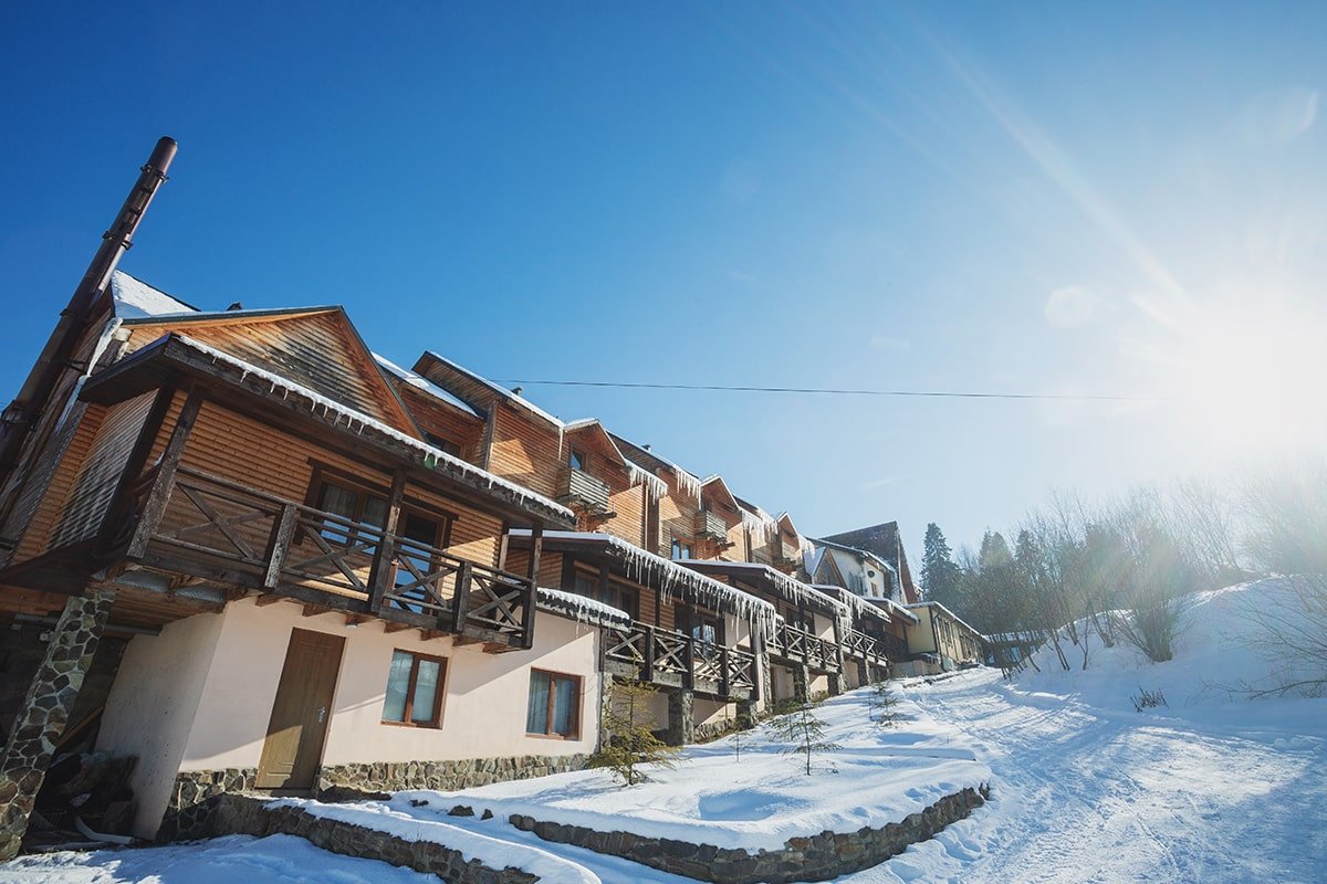 Галерея Ізки взимку