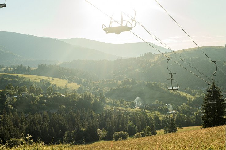 Кресельный подъемник в Изках