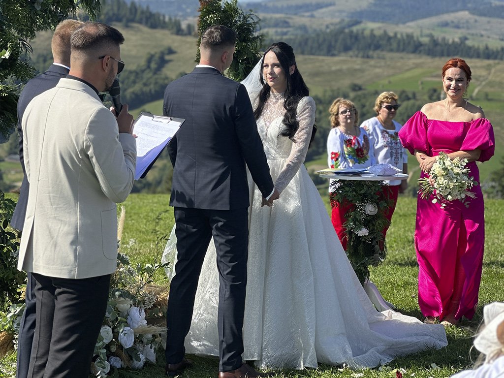 свадьба в Карпатах