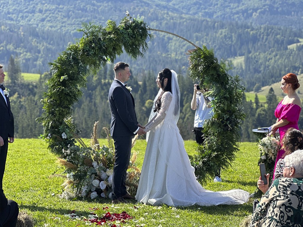 свадьба в Карпатах