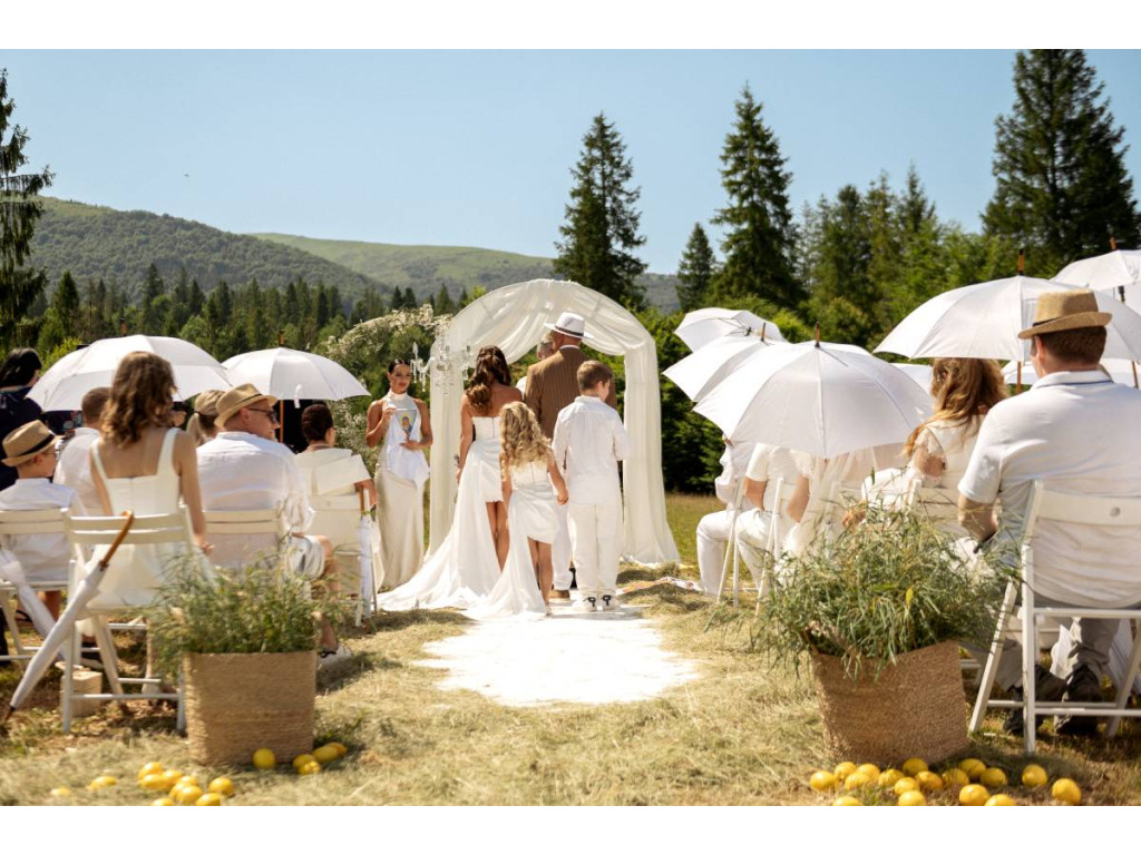 Проведение свадьбы на природе