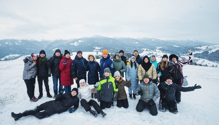 Новогодний корпоратив в Карпатах