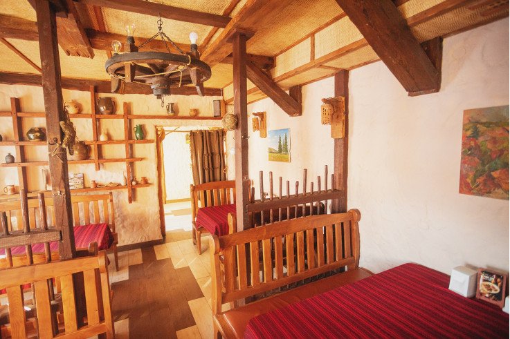 інтер'єр ресторану в карпатах