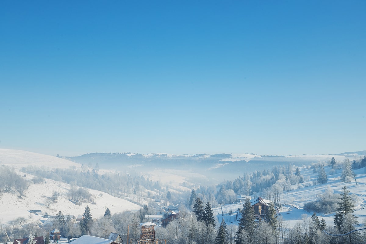 Карпаты зимой — уютная атмосфера отдыха на Новый год